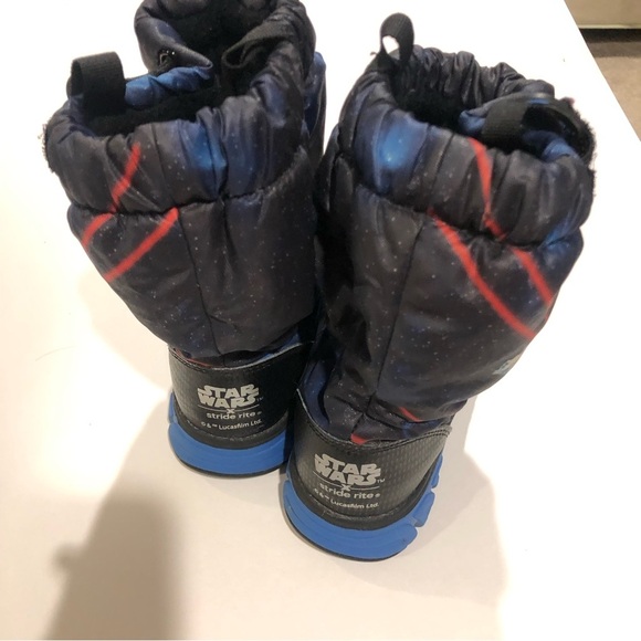 COPY - Disney Star Wars Boys M2P Sneaker Snow Boot Size 11.5T - Picture 5 of 7